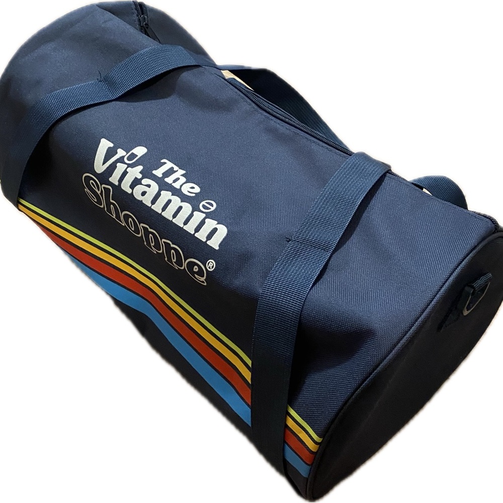 The Vitamin Shoppe limited supply Navy Blue Duffel Bag